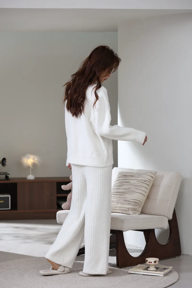 Soft Fleece Homewear Suits for Women